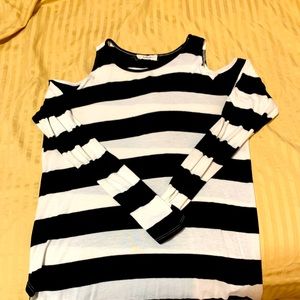 Cold Shoulder Long Sleeve